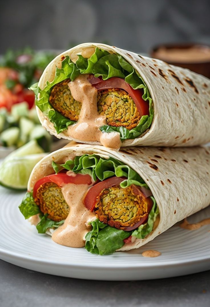 Falafel roll